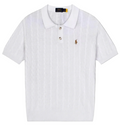Cable Knit Polo